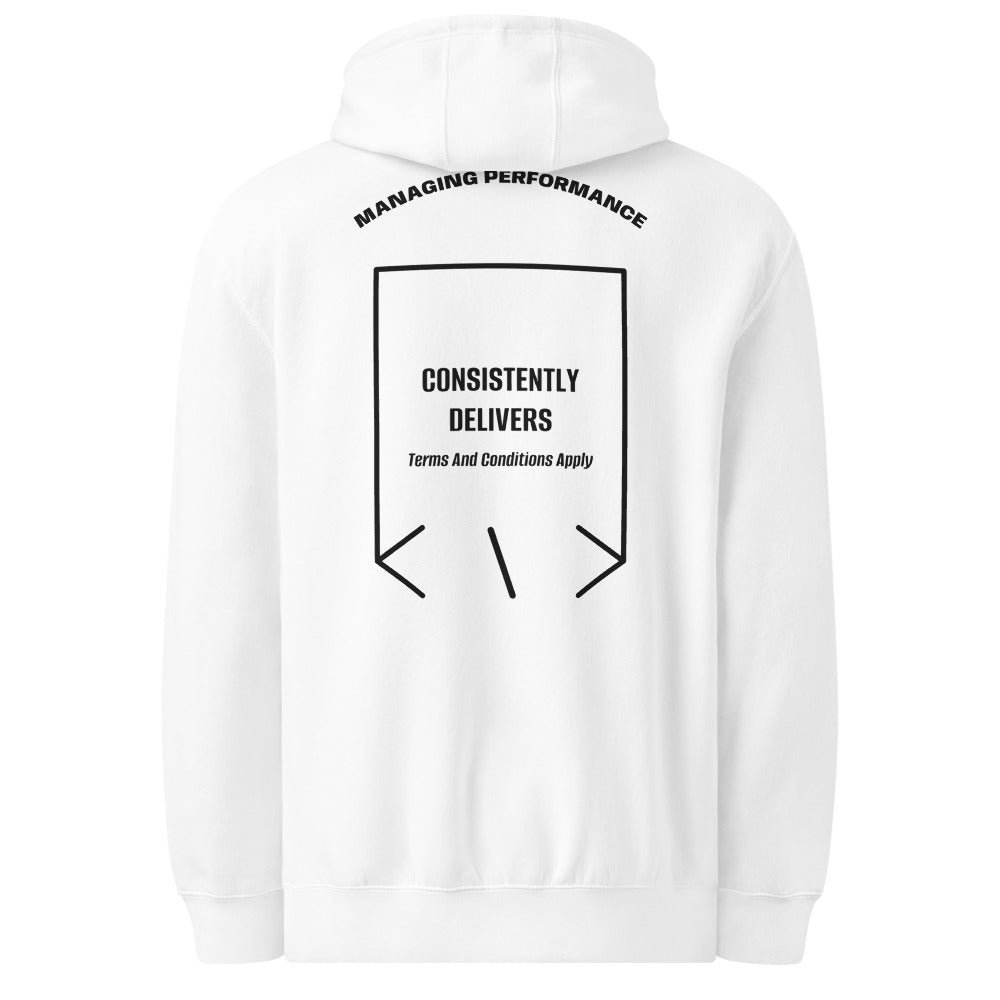 Consistently Delivers — secondary back mockup