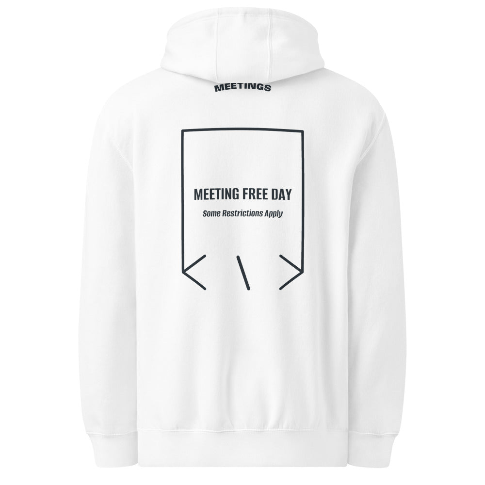 Meeting Free Day — secondary back mockup