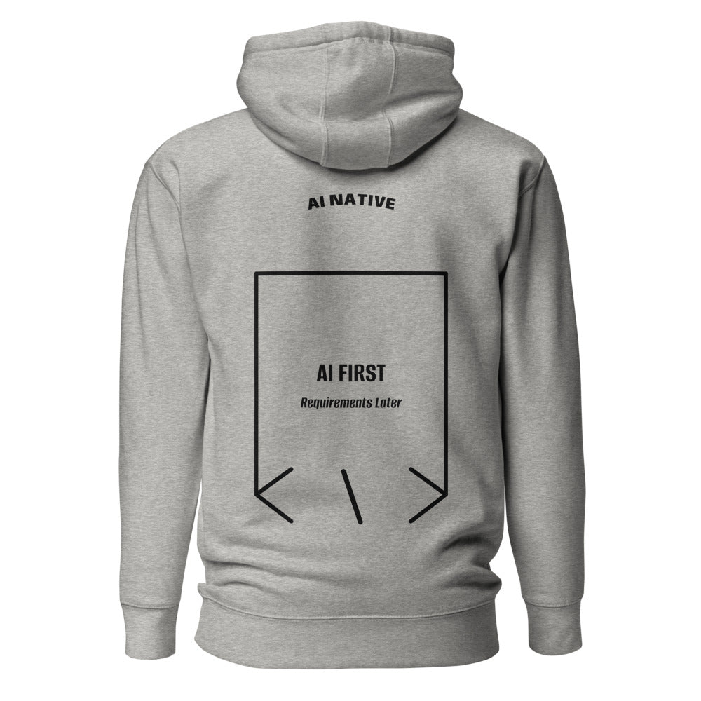 AI First — secondary back mockup