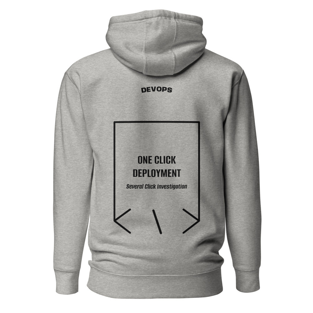 One Click Deployment — Carbon Grey Black back mockup