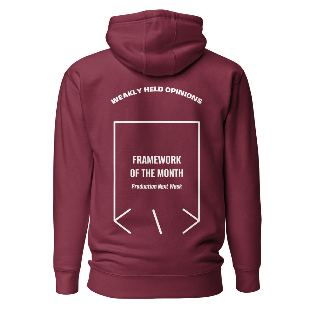 Framework Of The Month — Maroon White back mockup