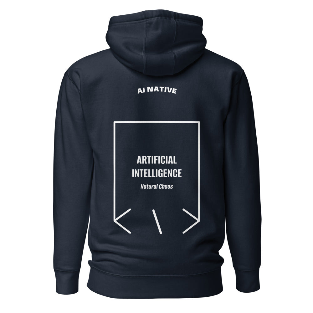 Artificial Intelligence — Navy Blazer White back mockup
