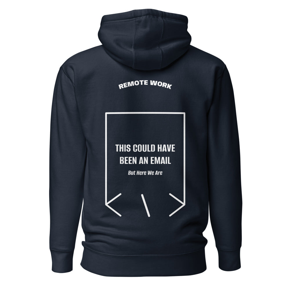 This Could Have Been An Email — Navy Blazer White back mockup