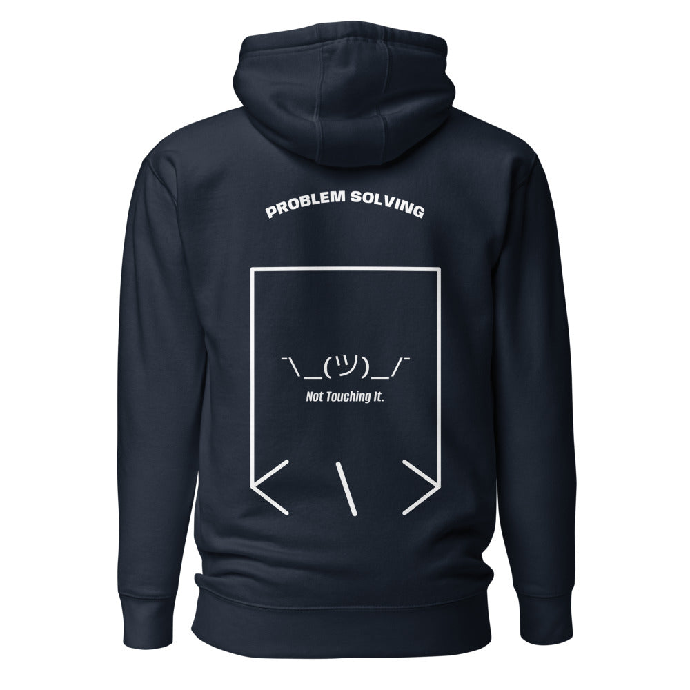 ¯\_(ツ)_/¯ — Navy Blazer White back mockup
