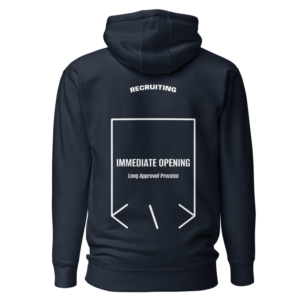 Immediate Opening — Navy Blazer White back mockup