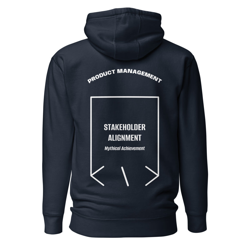 Stakeholder Alignment — Navy Blazer White back mockup