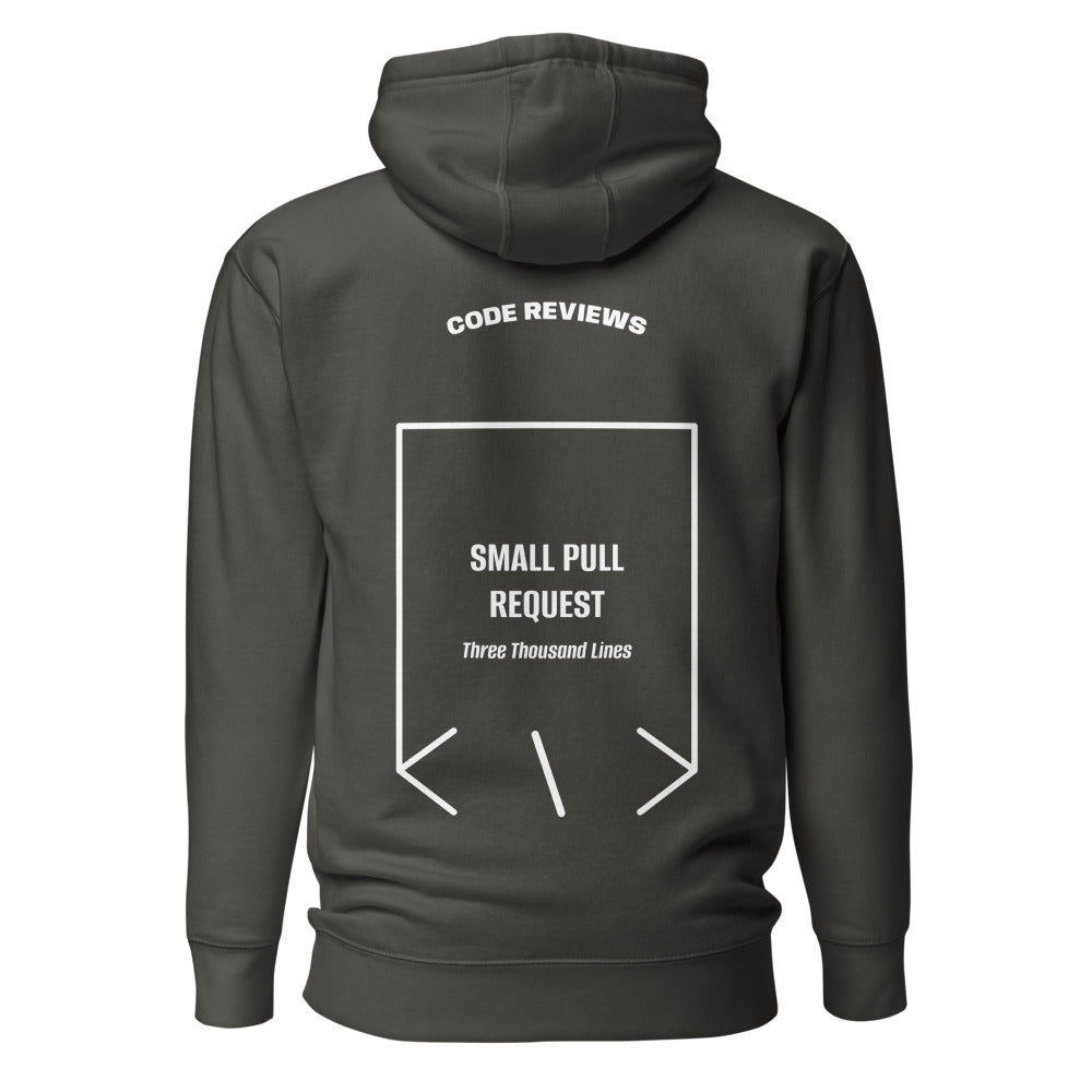 Small Pull Request — Vintage Black White back mockup