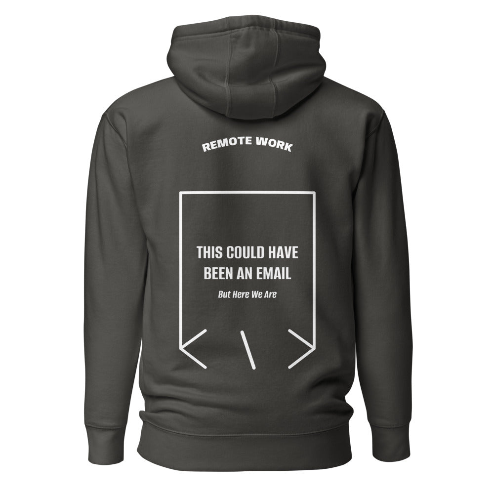 This Could Have Been An Email — Vintage Black White back mockup