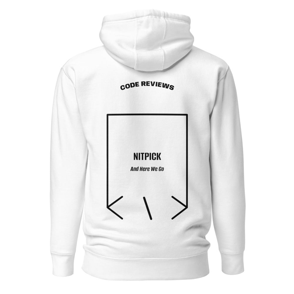 Nitpick — White Black back mockup