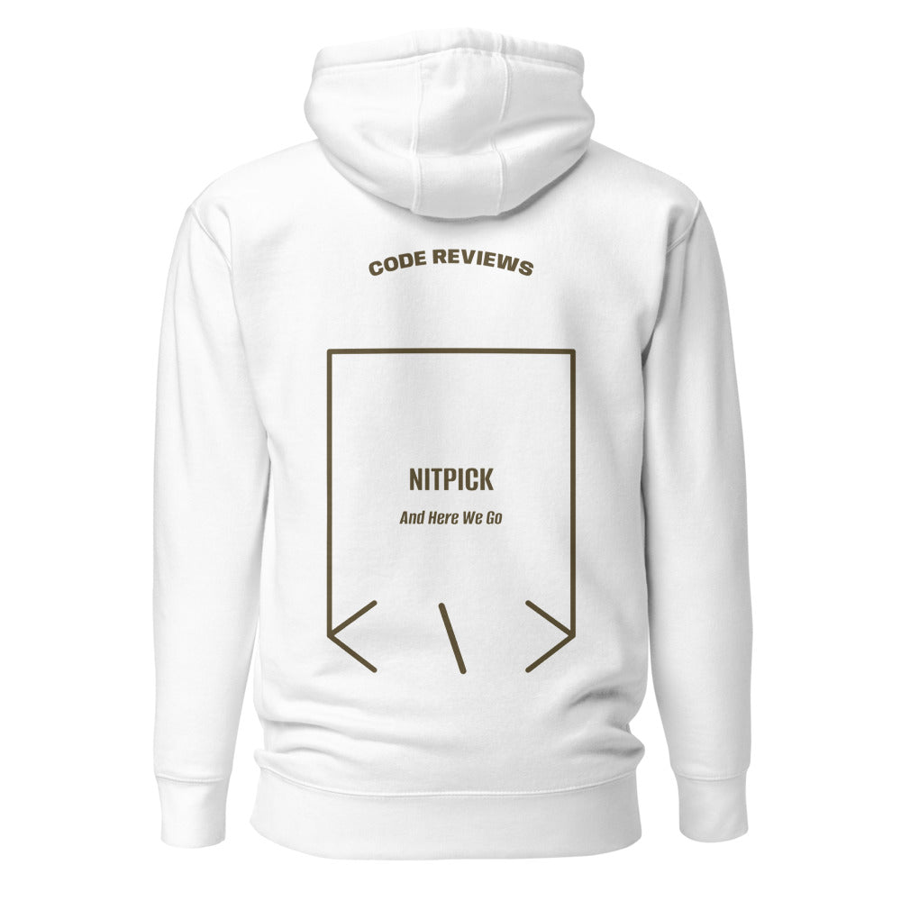 Nitpick — White Military Green back mockup