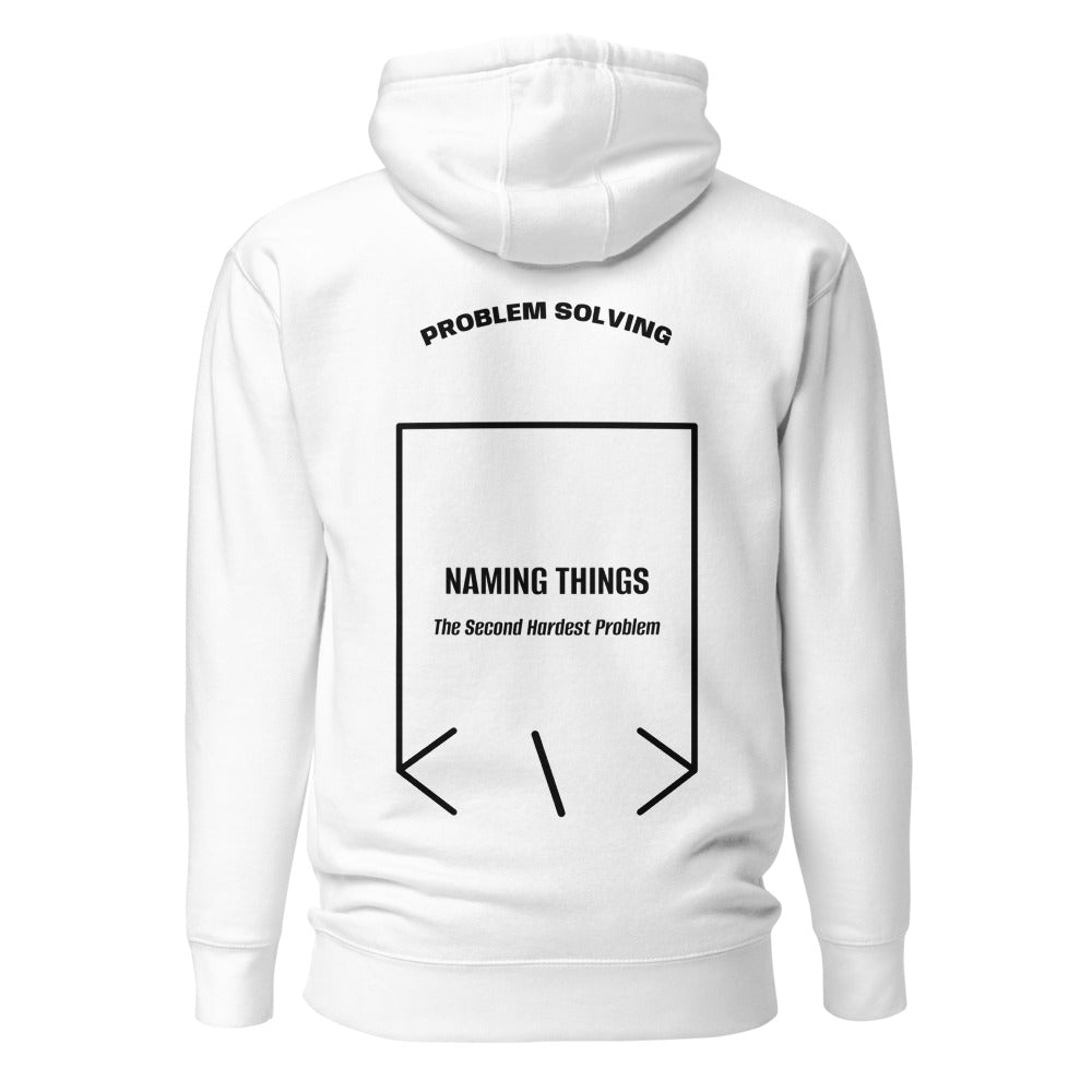Naming Things — White Black back mockup