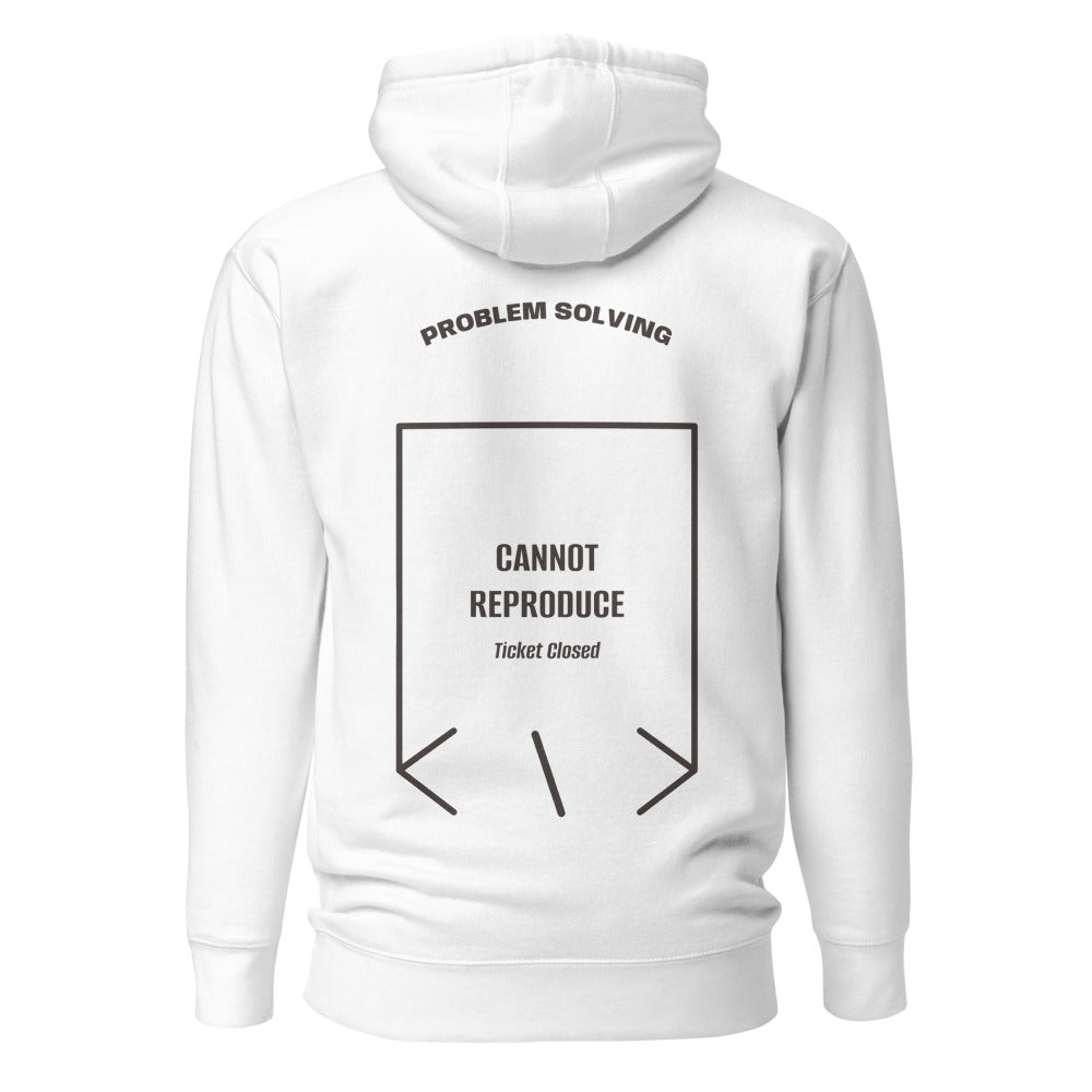 Cannot Reproduce — White Charcoal Heather back mockup