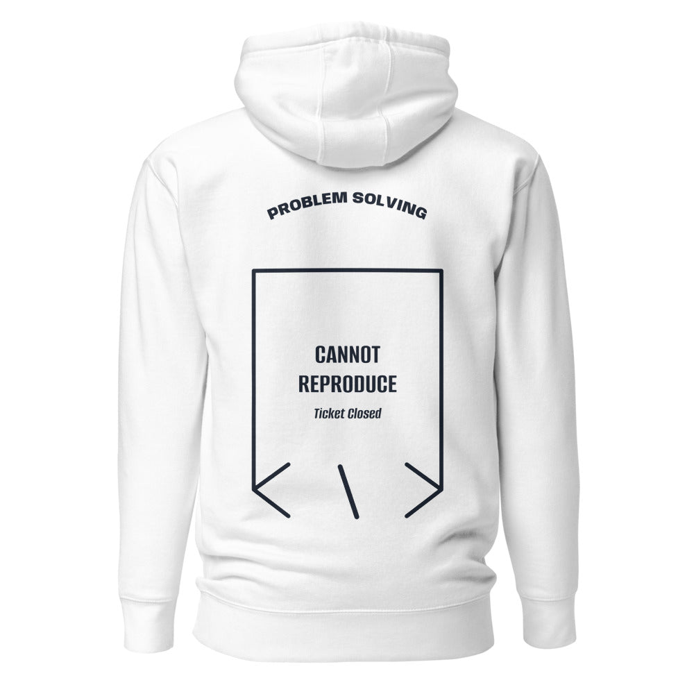 Cannot Reproduce — White Navy Blazer back mockup