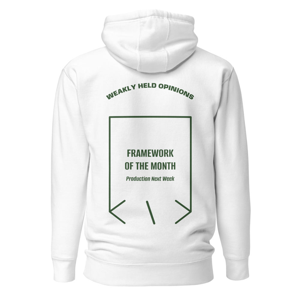 Framework Of The Month — White Forest Green back mockup