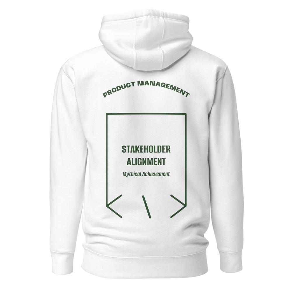 Stakeholder Alignment — White Forest Green back mockup