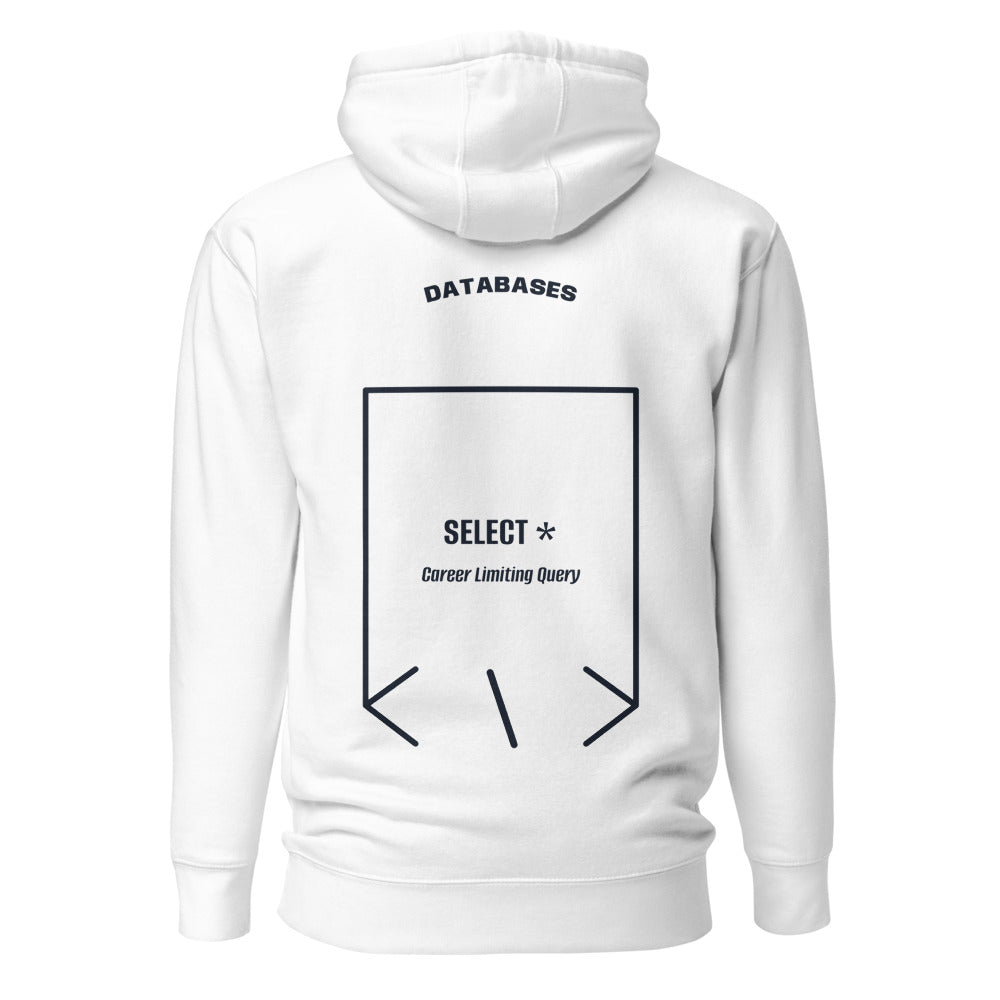 SELECT * — White Navy Blazer back mockup
