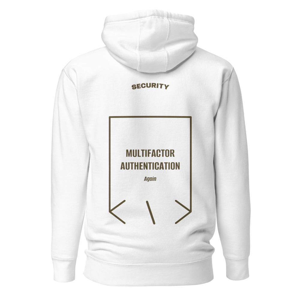 Multifactor Authentication — White Military Green back mockup