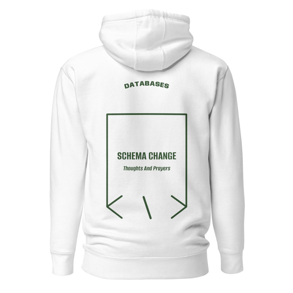 Schema Change — White Forest Green back mockup