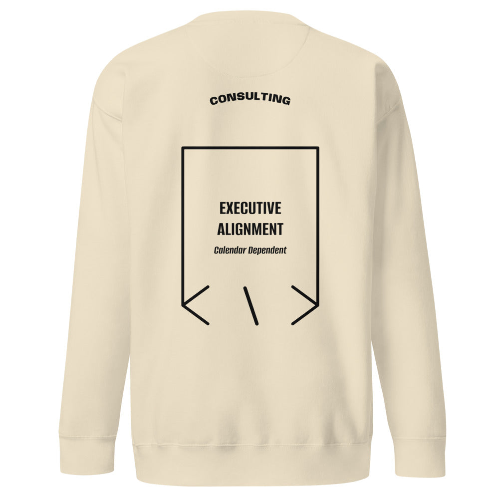 Executive Alignment — Bone Black back mockup