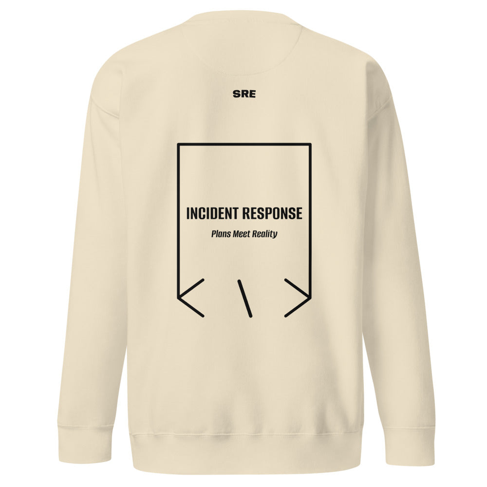 Incident Response — Bone Black back mockup
