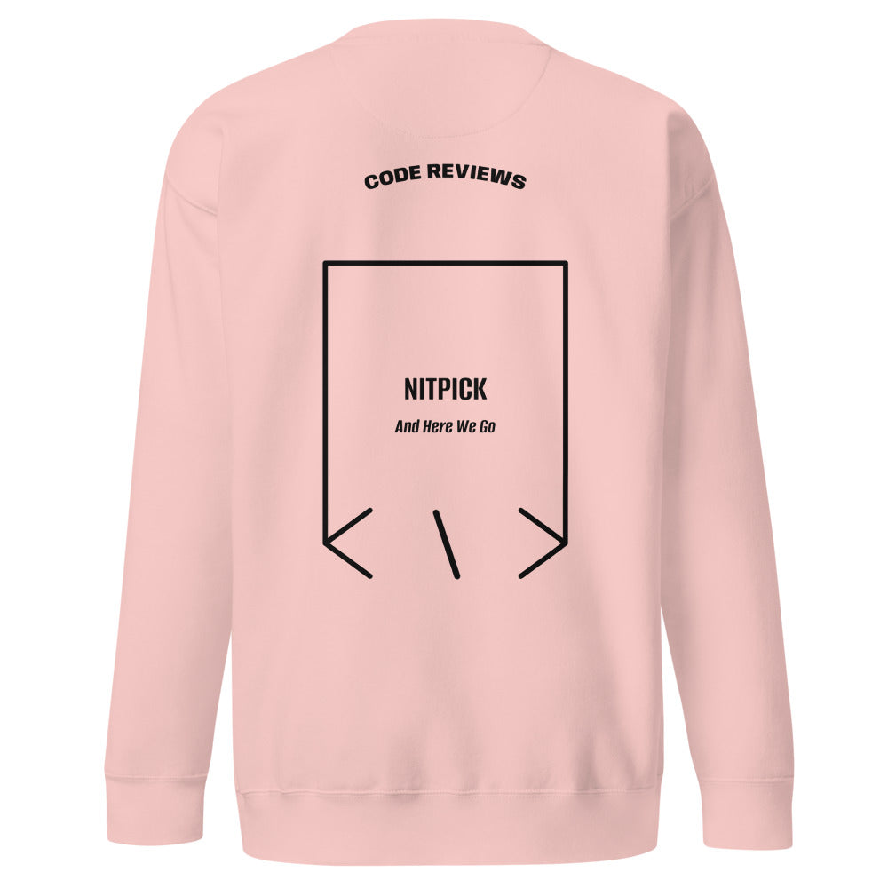 Nitpick — Light Pink Black back mockup