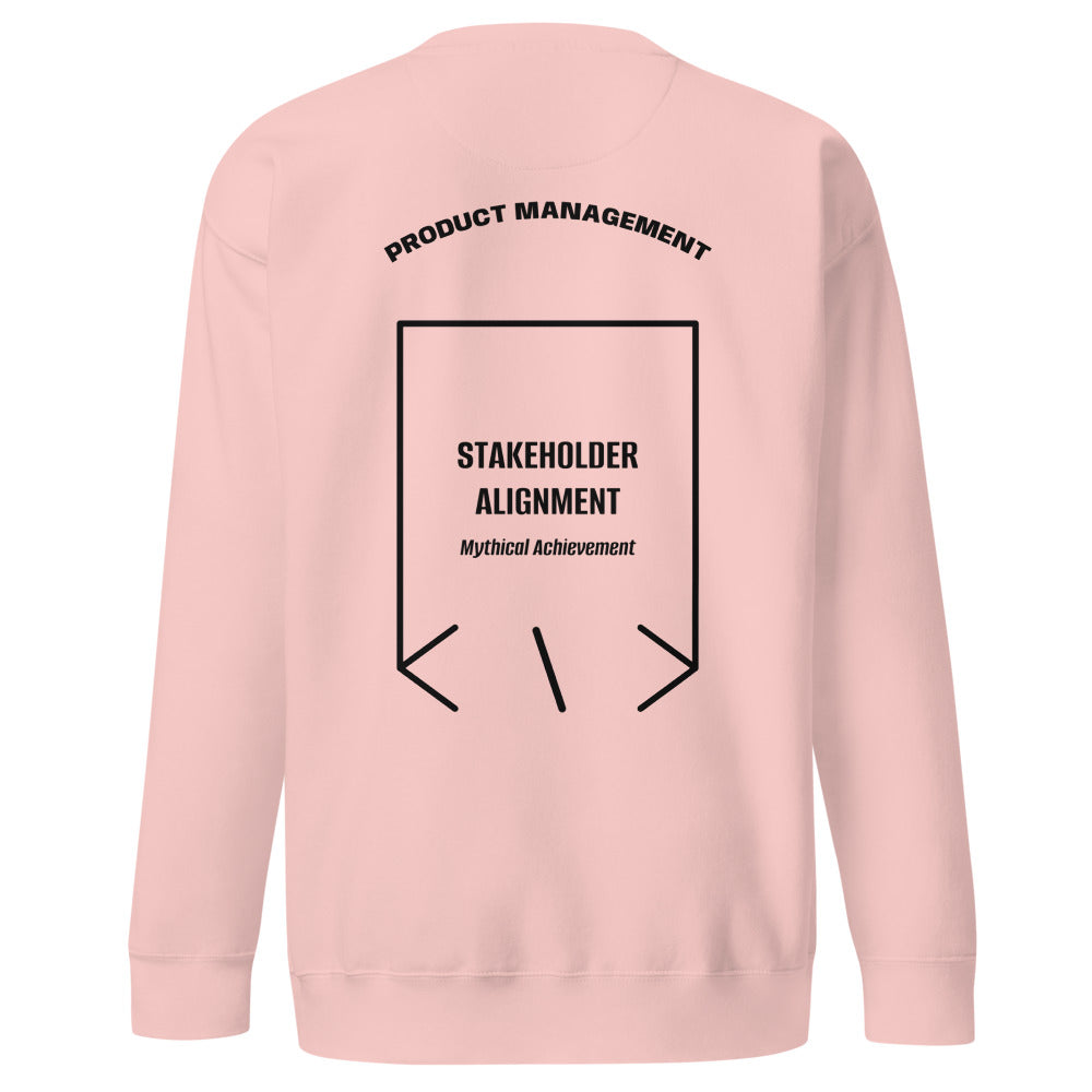 Stakeholder Alignment — Light Pink Black back mockup
