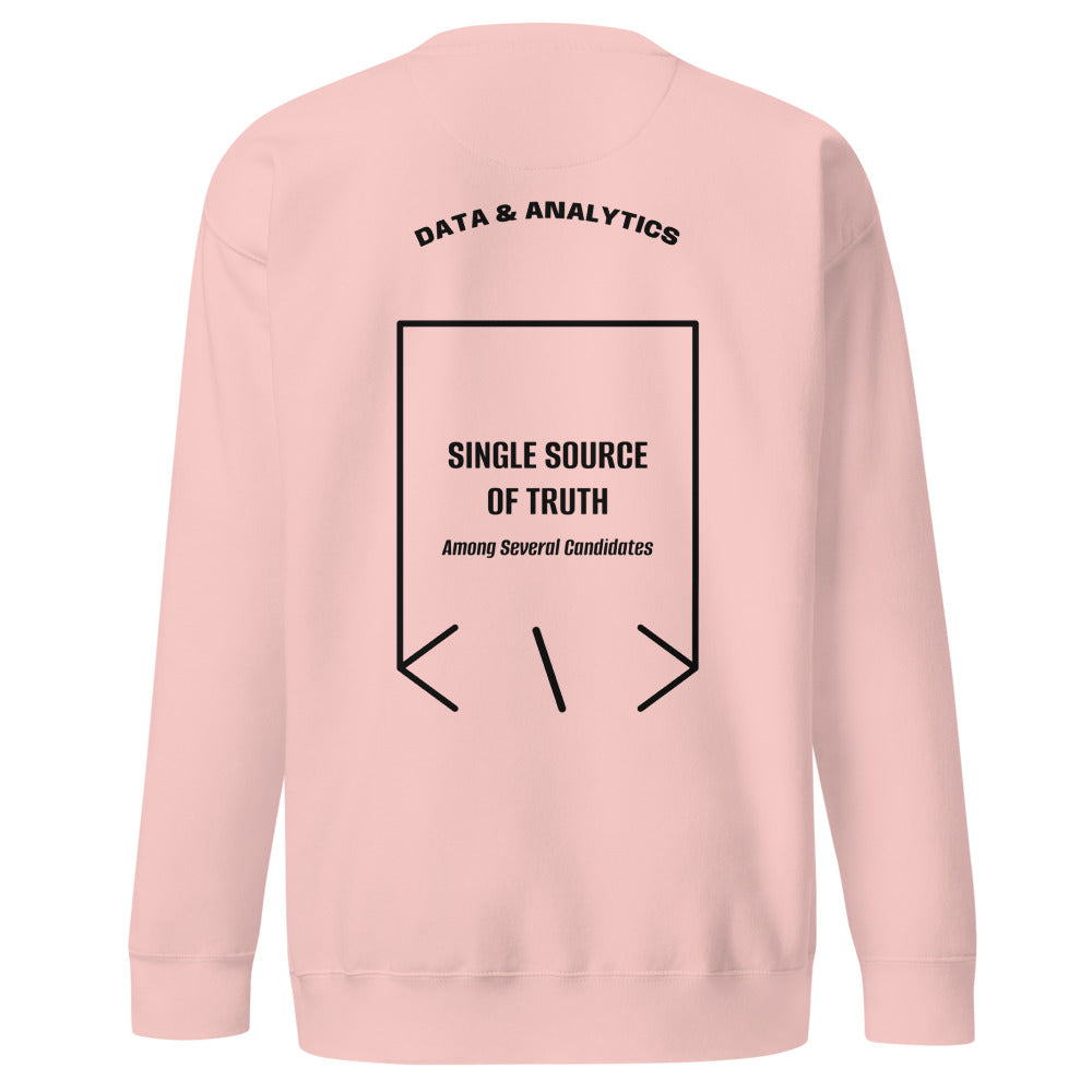 Single Source Of Truth — Light Pink Black back mockup
