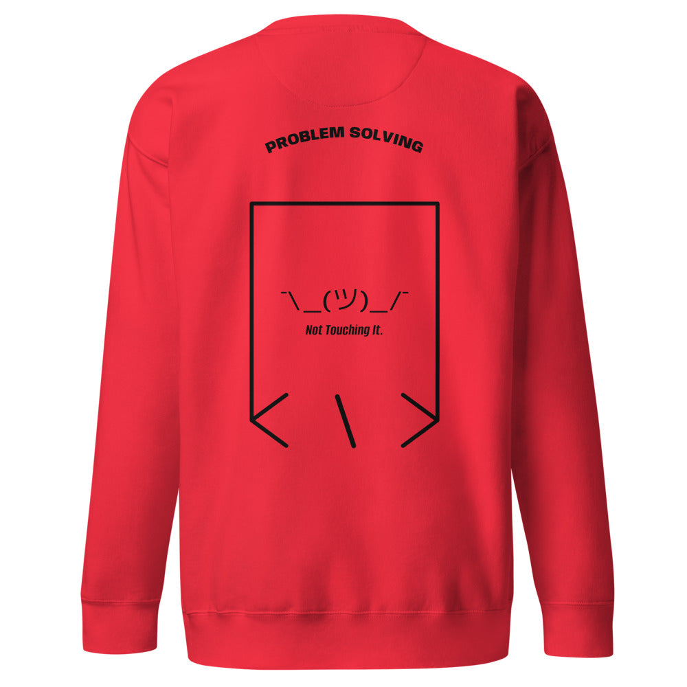 ¯\_(ツ)_/¯ — Team Red Black back mockup