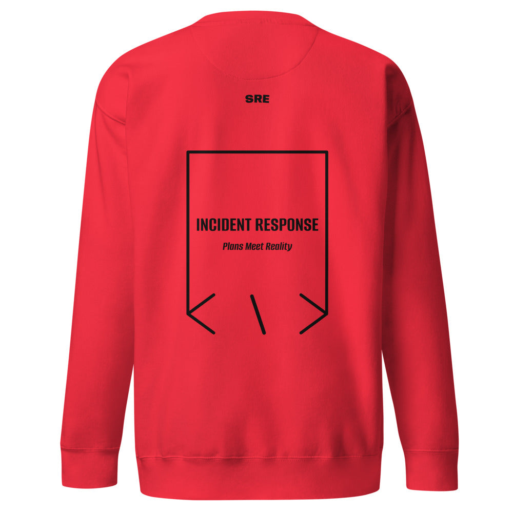Incident Response — Team Red Black back mockup