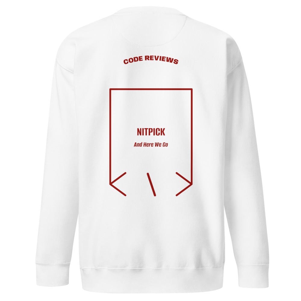 Nitpick — White Cardinal back mockup