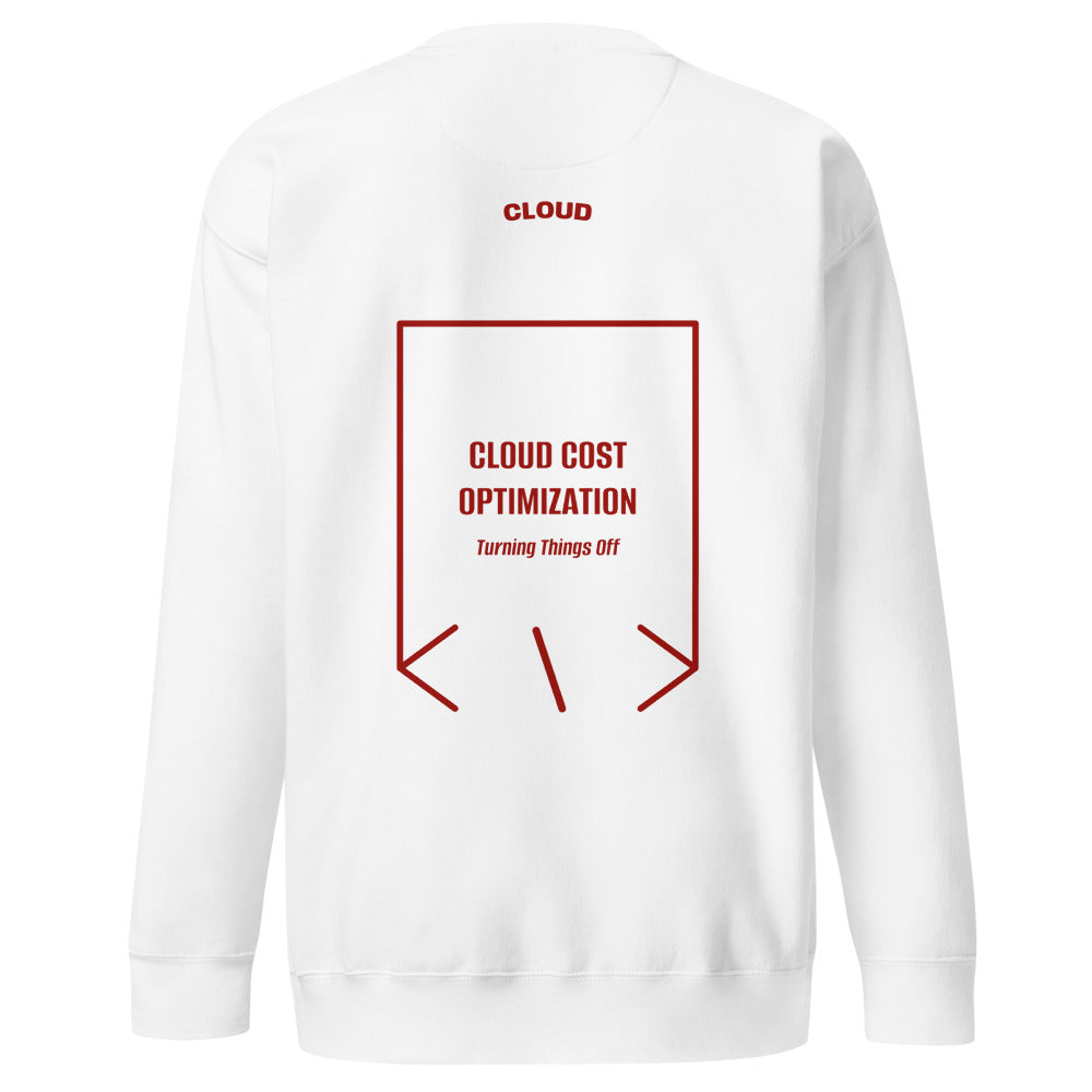 Cloud Cost Optimization — White Cardinal back mockup