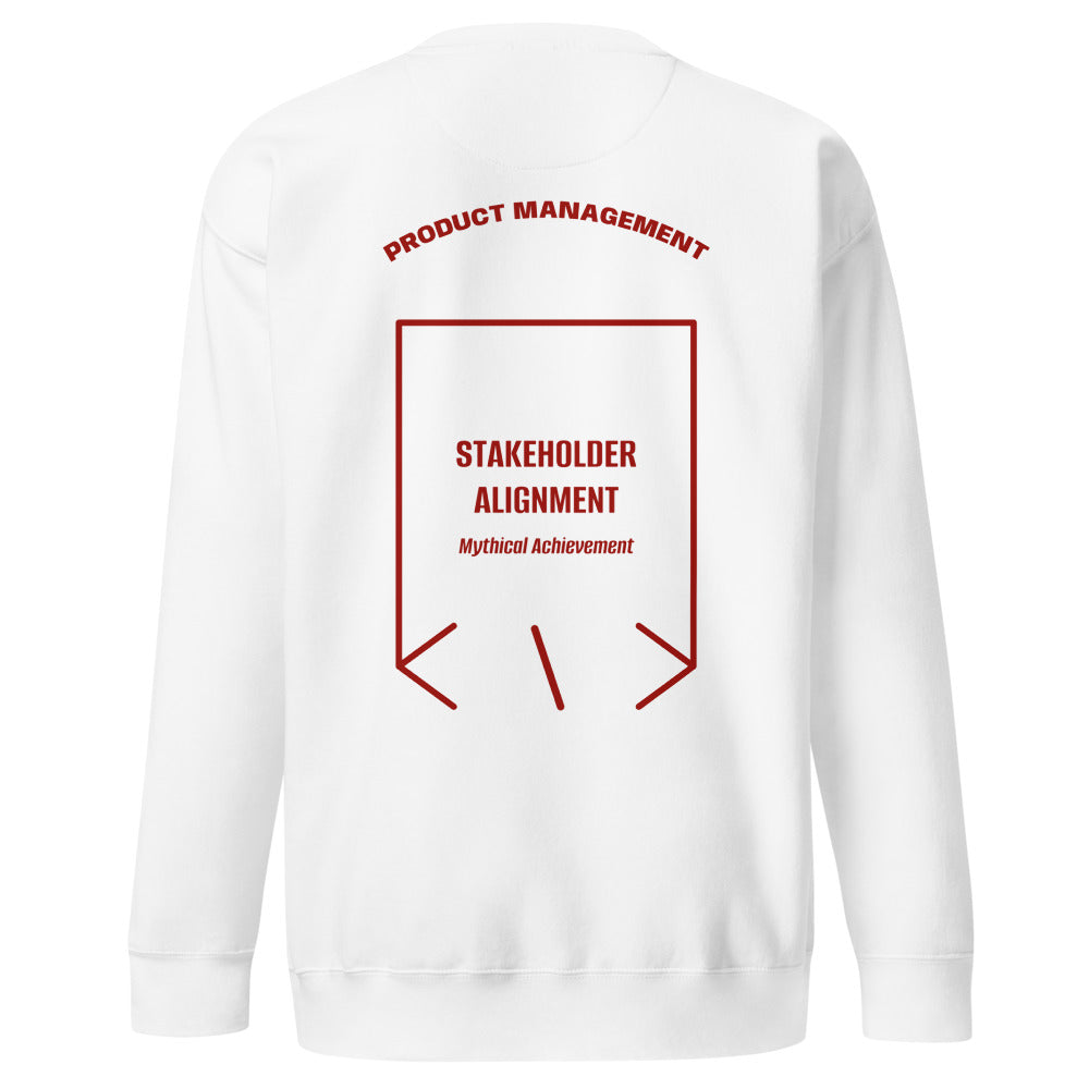 Stakeholder Alignment — White Cardinal back mockup