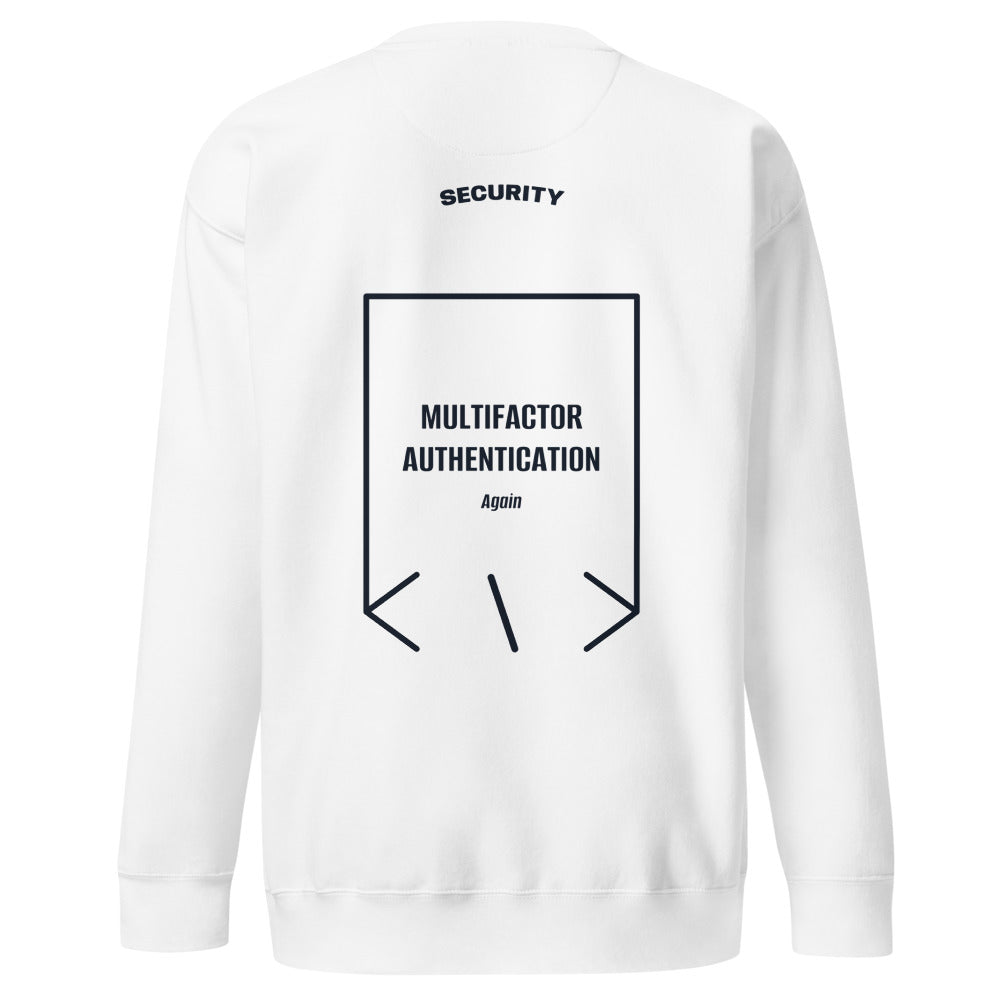 Multifactor Authentication — secondary back mockup
