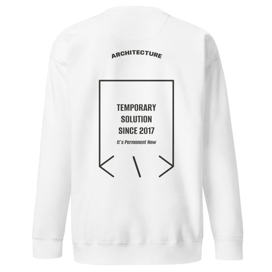 Temporary Solution Since 2017 — secondary back mockup
