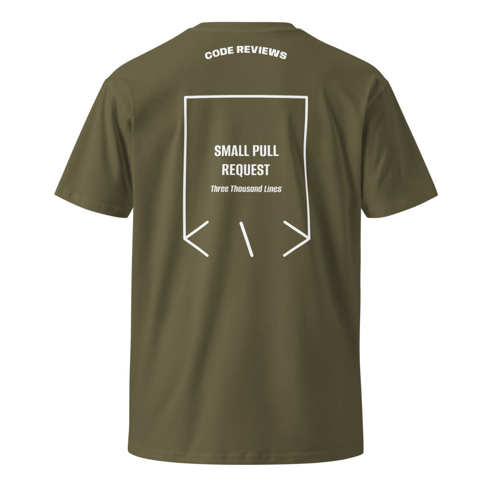 Small Pull Request — Army White back mockup