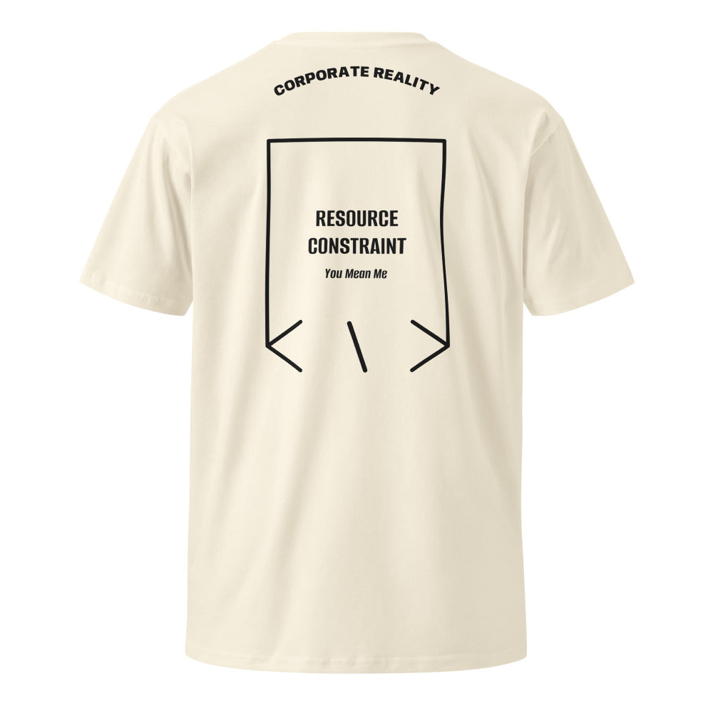 Resource Constraint — secondary back mockup