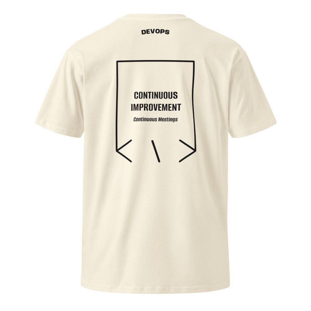 Continuous Improvement — Natural Black back mockup