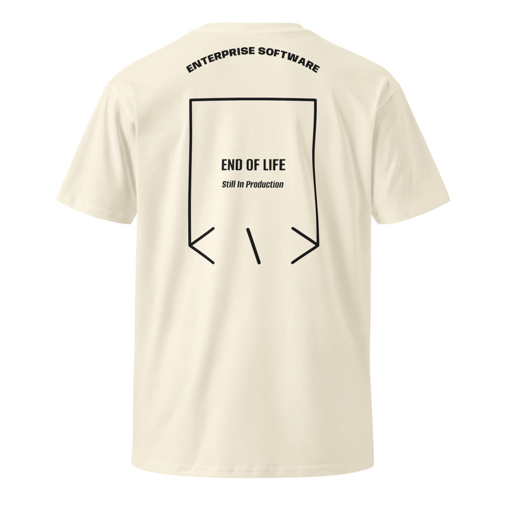 End Of Life — Natural Black back mockup