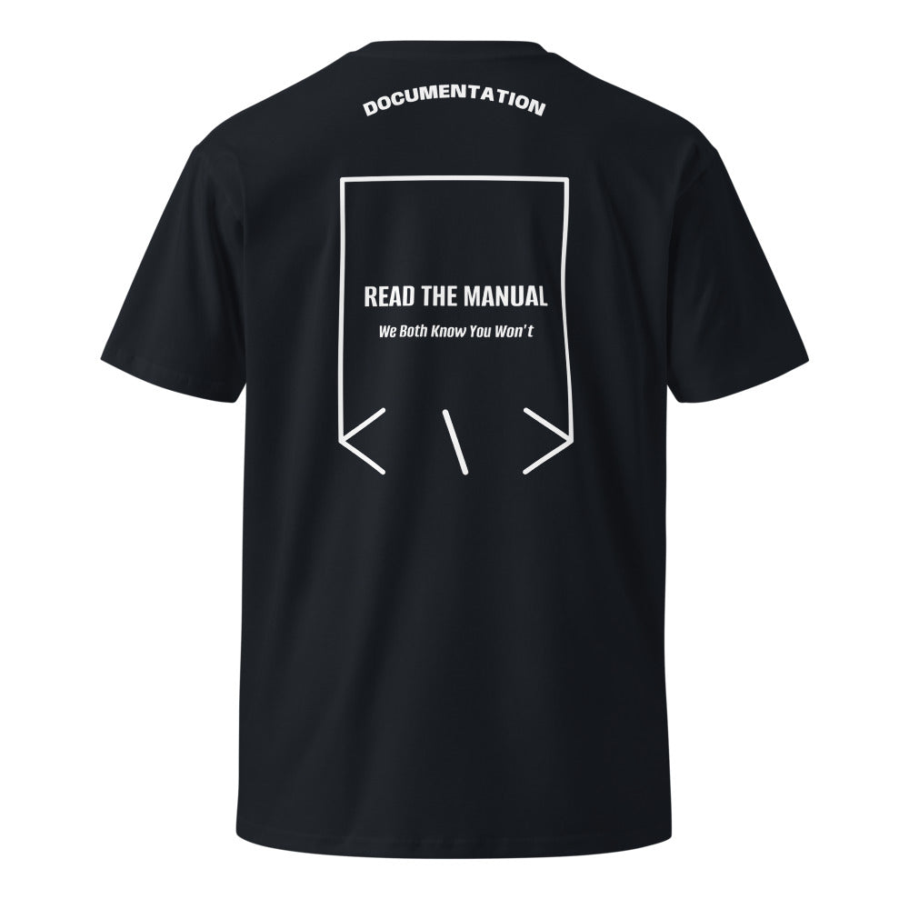 Read The Manual — secondary back mockup