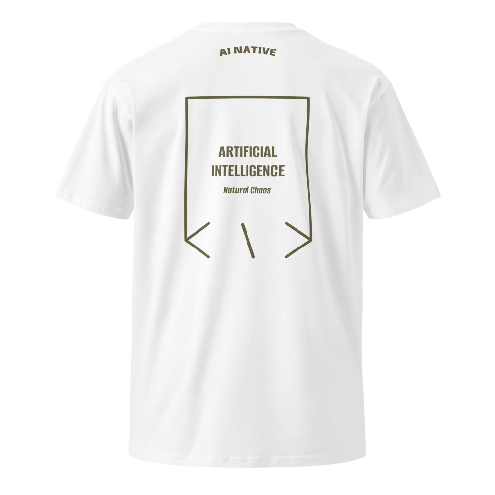 Artificial Intelligence — White Army back mockup