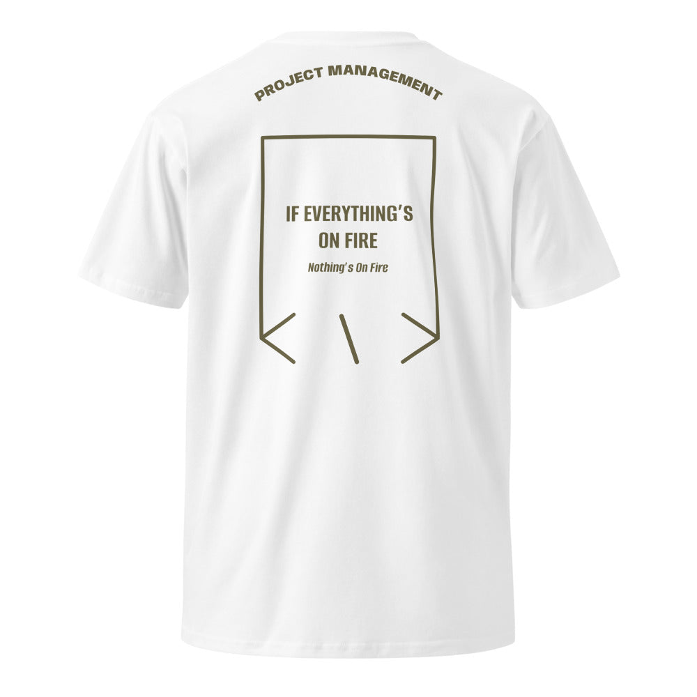 If Everything’s On Fire — White Army back mockup