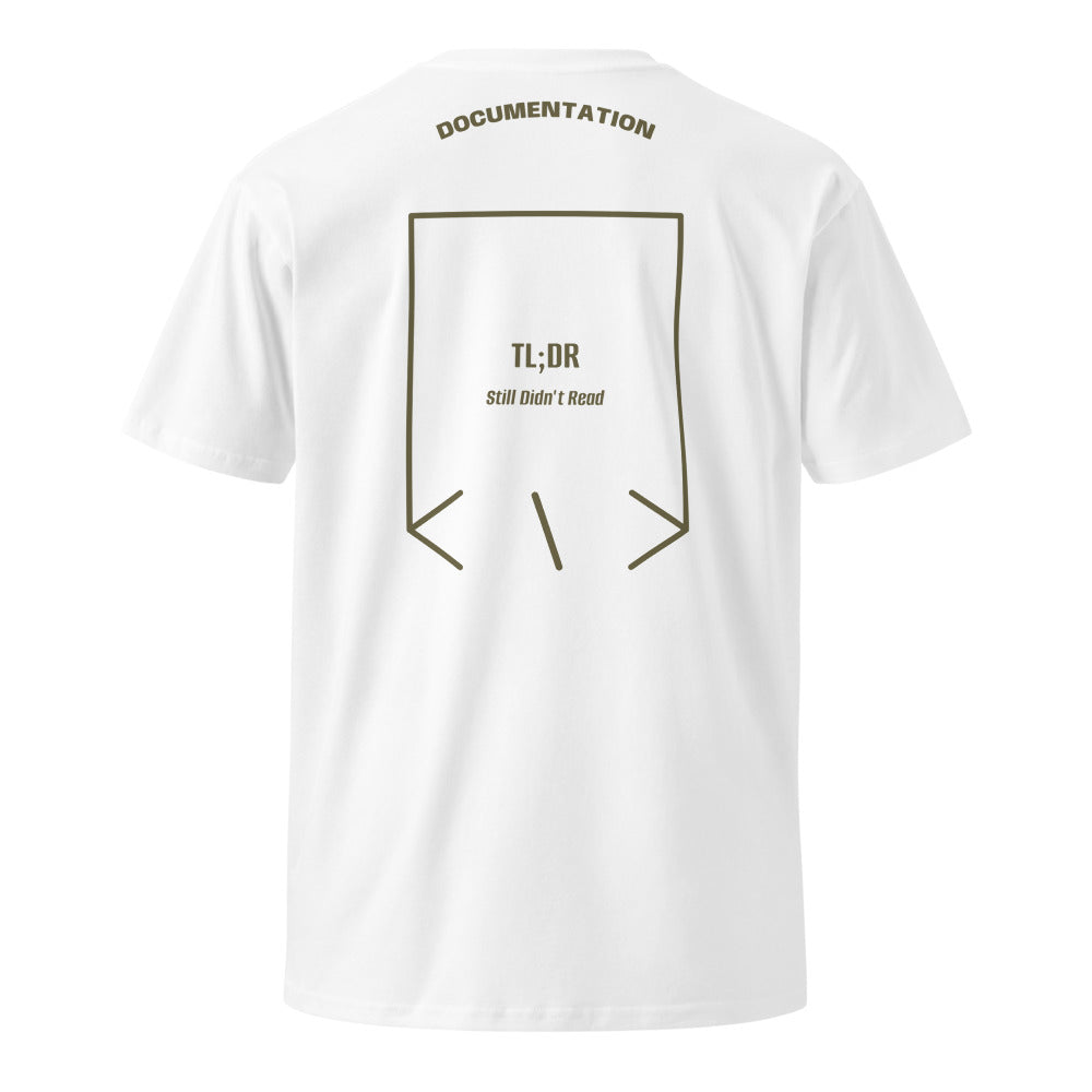 TL;DR — White Army back mockup