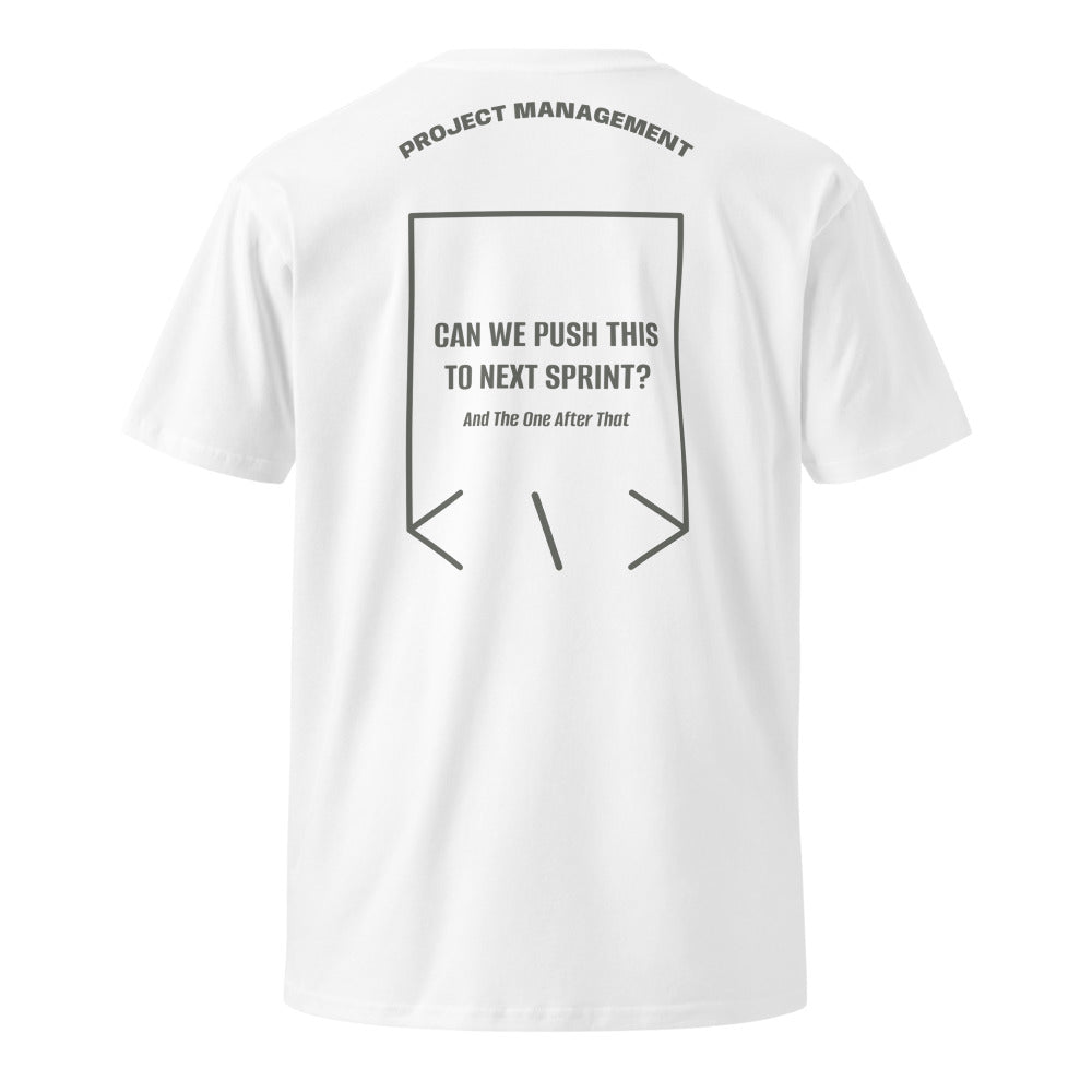 Can We Push This To Next Sprint? — White Charcoal back mockup