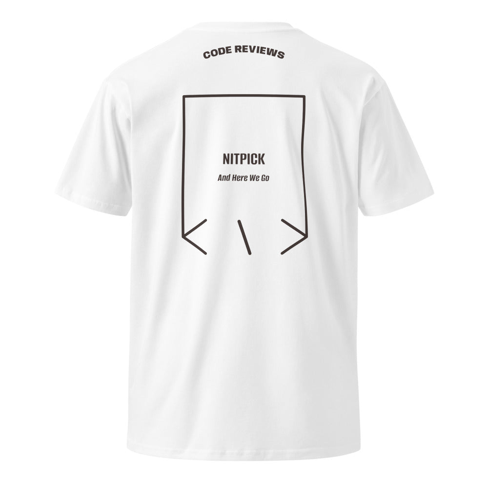 Nitpick — White Coal back mockup