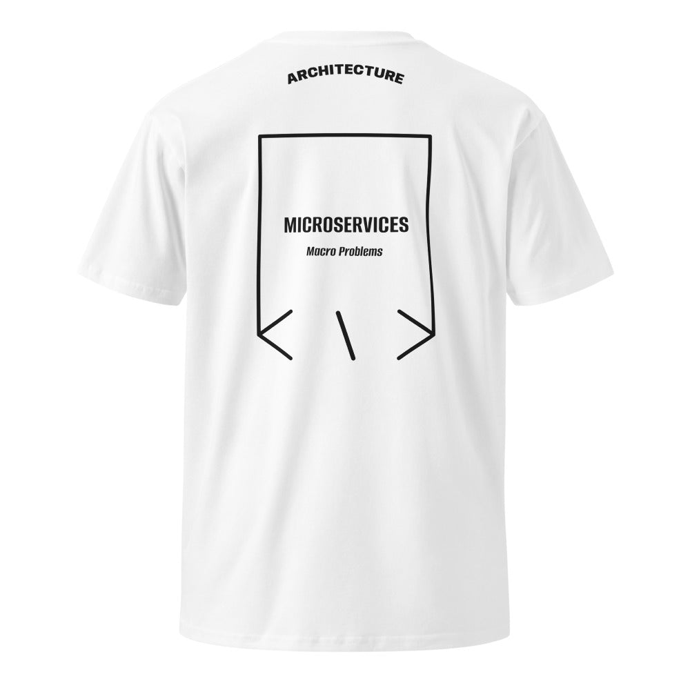 Microservices — White Black back mockup