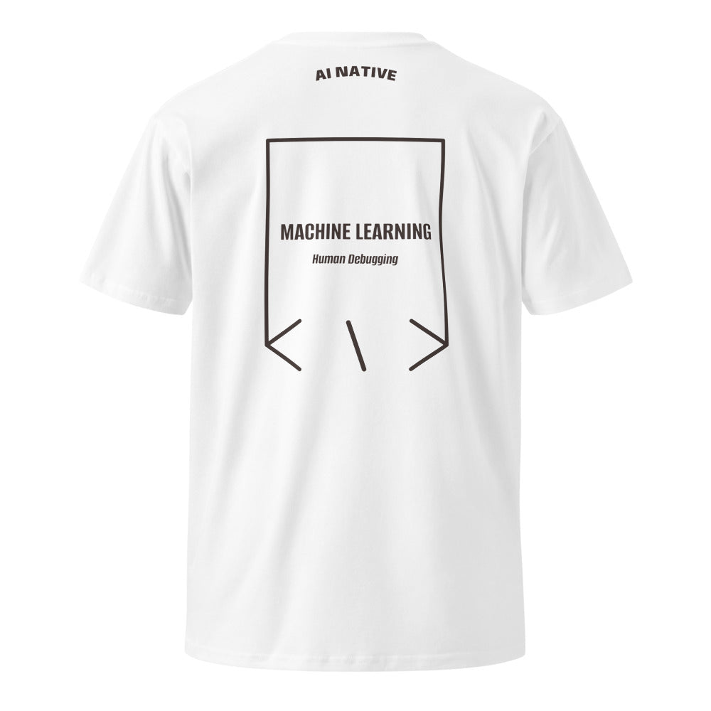 Machine Learning — White Coal back mockup