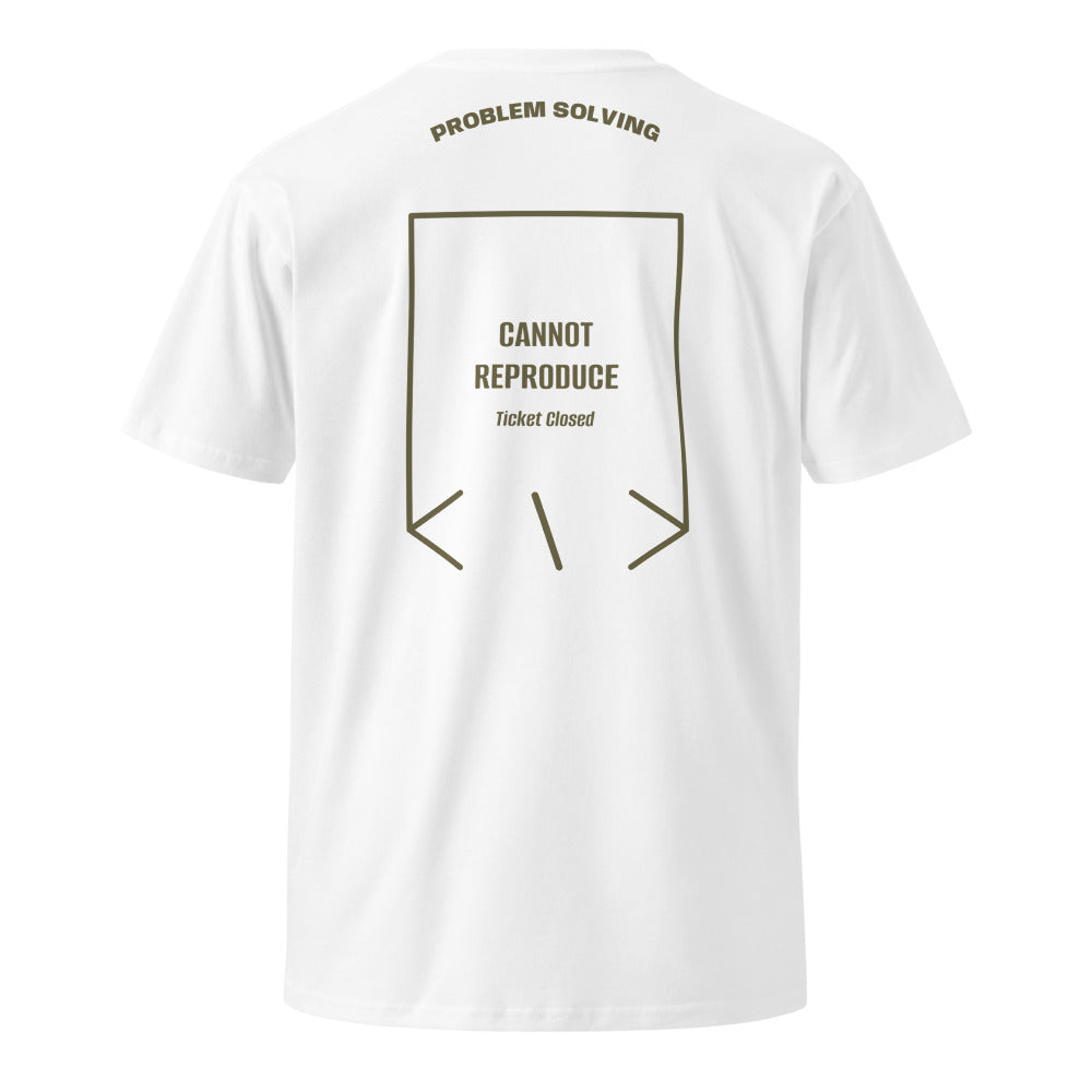Cannot Reproduce — White Army back mockup