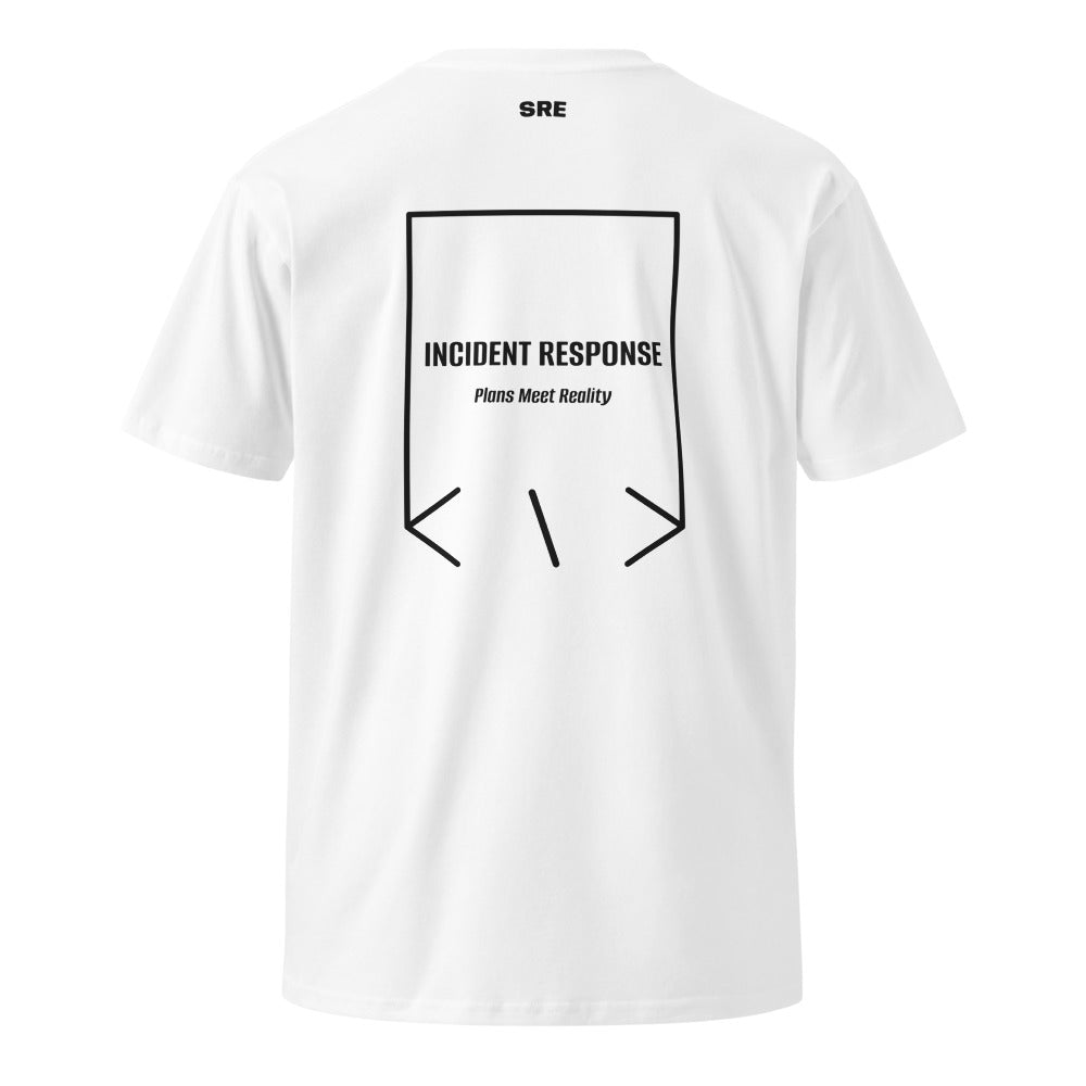 Incident Response — White Black back mockup