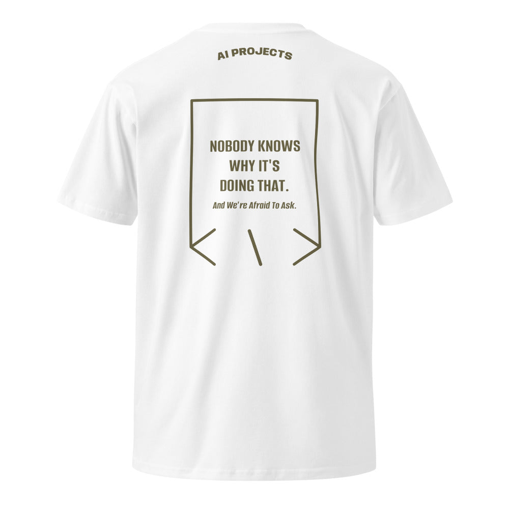 Nobody Knows Why It's Doing That. — secondary back mockup