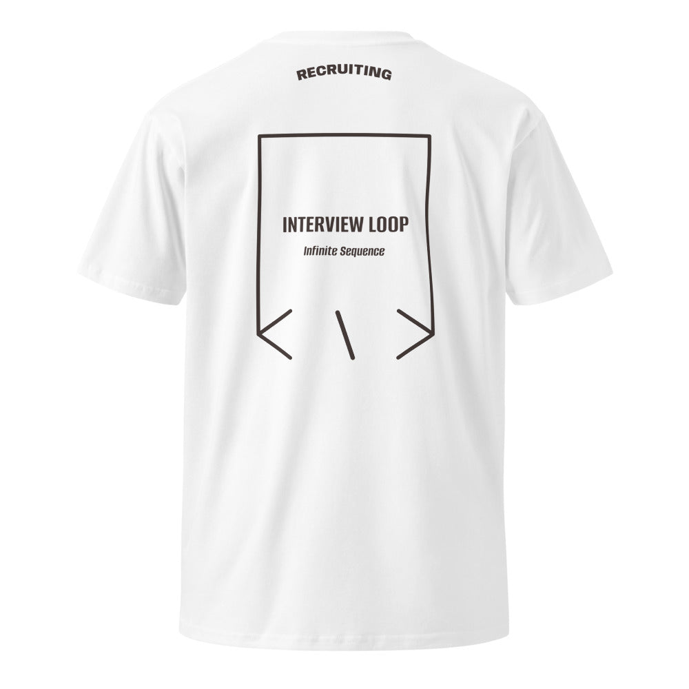 Interview Loop — White Coal back mockup